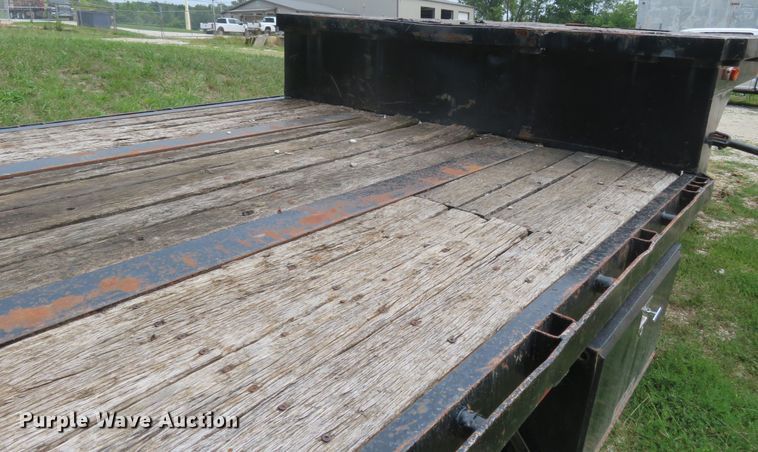 image for item FP9352 1973 Transcraft DT-20-43  drop deck equipment trailer