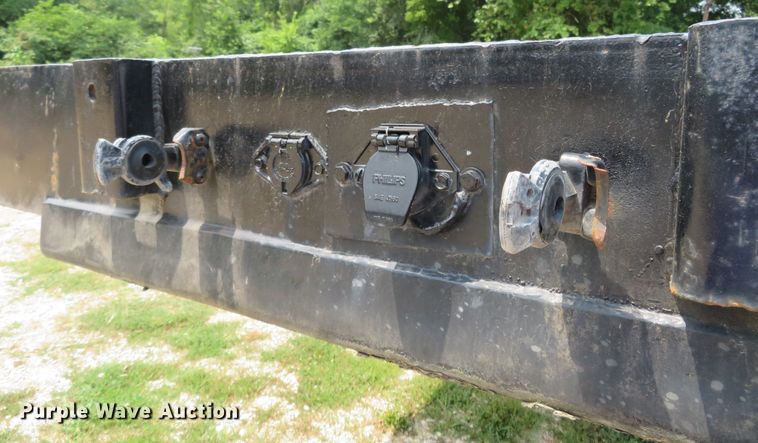 image for item FP9352 1973 Transcraft DT-20-43  drop deck equipment trailer