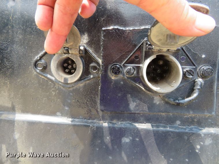 image for item FP9352 1973 Transcraft DT-20-43  drop deck equipment trailer