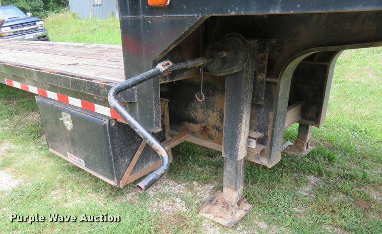 image for item FP9352 1973 Transcraft DT-20-43  drop deck equipment trailer