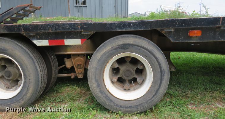 image for item FP9352 1973 Transcraft DT-20-43  drop deck equipment trailer