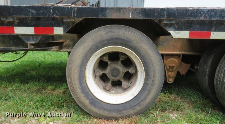 image for item FP9352 1973 Transcraft DT-20-43  drop deck equipment trailer