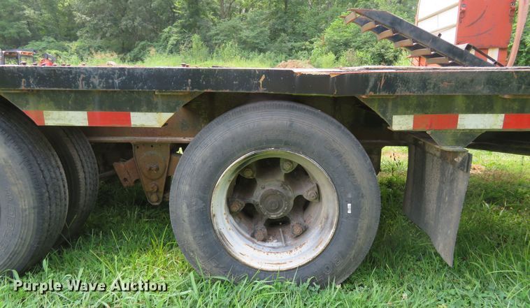 image for item FP9352 1973 Transcraft DT-20-43  drop deck equipment trailer