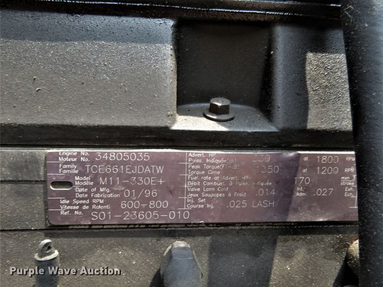 image for item FP9353 1996 Freightliner FLD120  flatbed truck