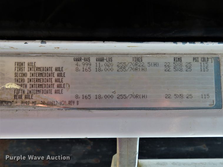 image for item FP9353 1996 Freightliner FLD120  flatbed truck