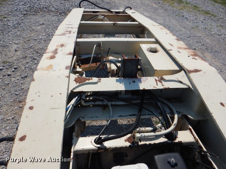 image for item HT9372 2002 Trail King TK110HDG-503  low boy equipment trailer