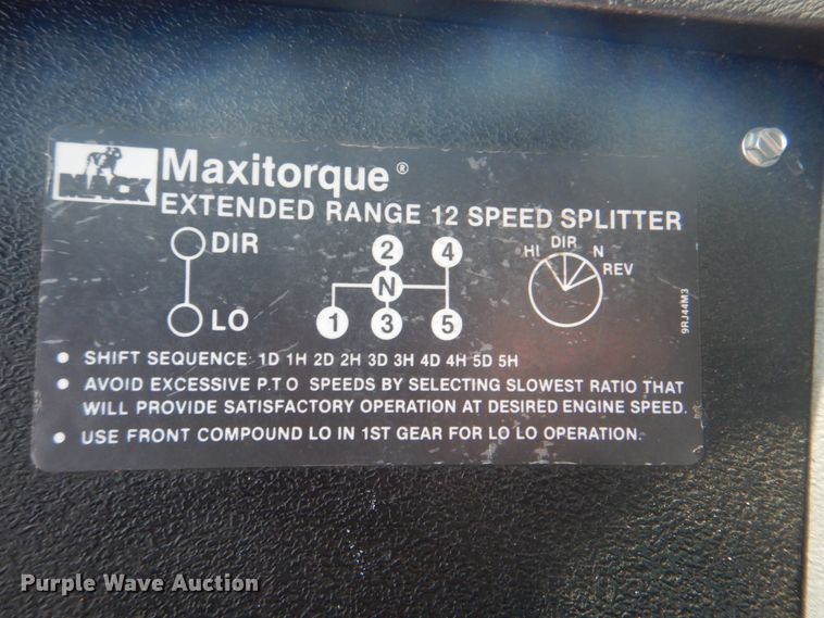 image for item HT9381 1994 Mack RD600  semi truck