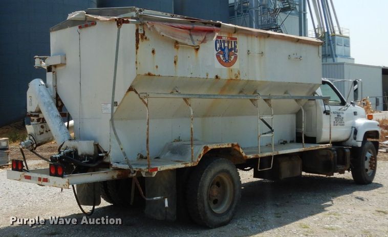 image for item II9679 1998 GMC C7500  feed delivery truck