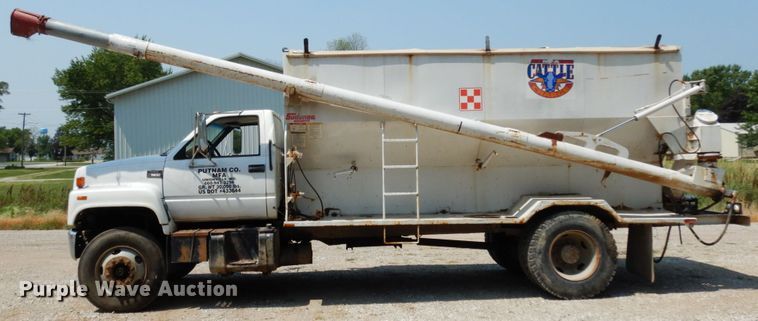 image for item II9679 1998 GMC C7500  feed delivery truck