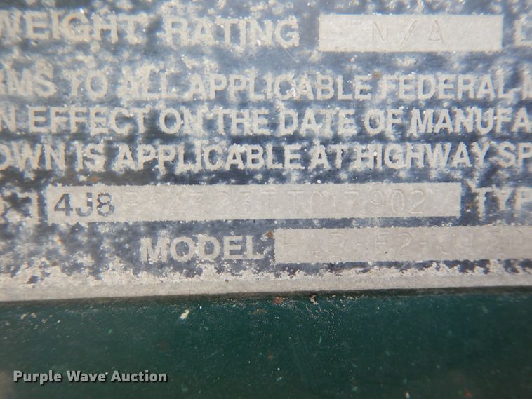 image for item IL9894 1996 Fruehauf  pneumatic dry bulk trailer
