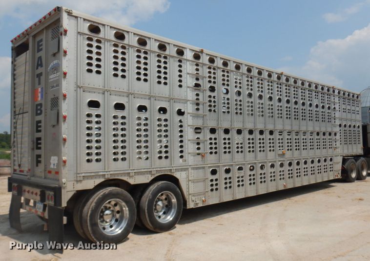 image for item IL9897 2005 Wilson PSDCL-402H  livestock trailer
