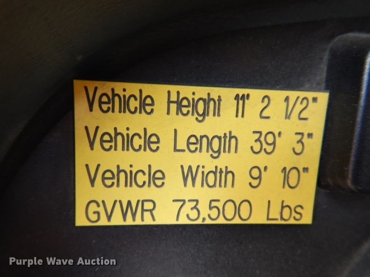 image for item IN9819 2004 Spartan 60DDEC  quint ladder fire truck