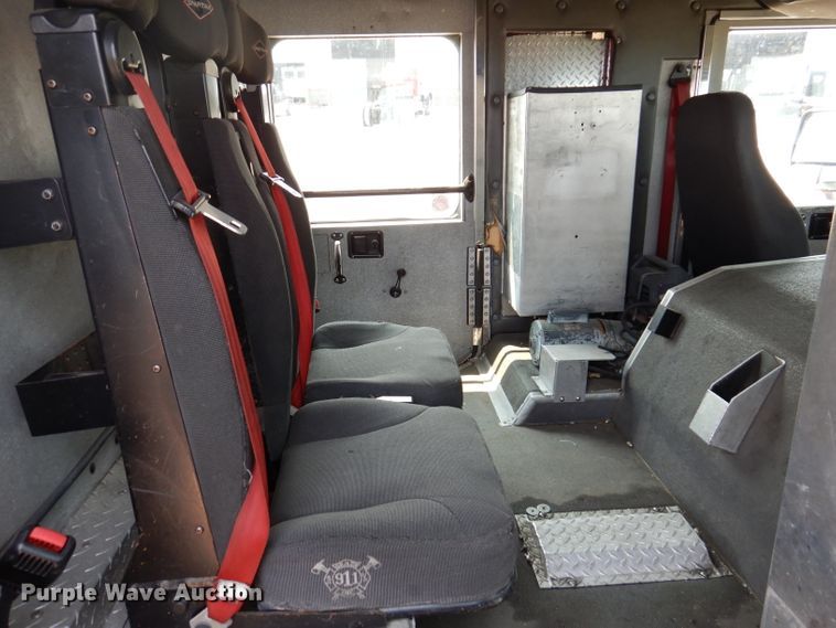 image for item IN9819 2004 Spartan 60DDEC  quint ladder fire truck