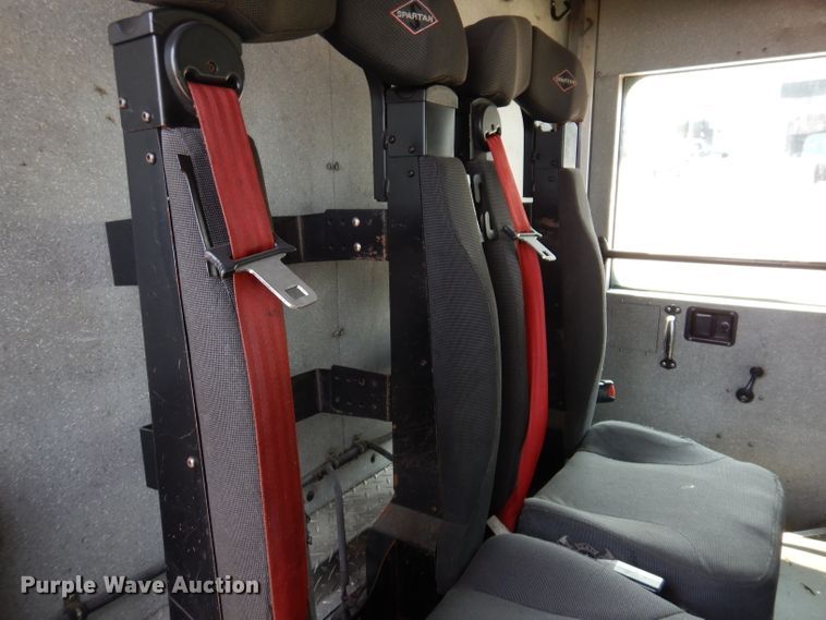 image for item IN9819 2004 Spartan 60DDEC  quint ladder fire truck