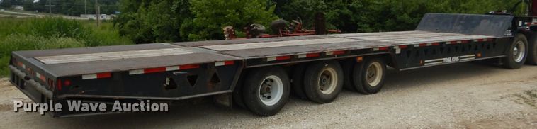 image for item JI9508 2008 Trail King TK110HT-443  drop deck equipment trailer