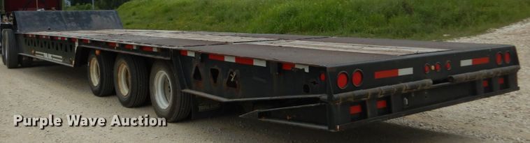 image for item JI9508 2008 Trail King TK110HT-443  drop deck equipment trailer
