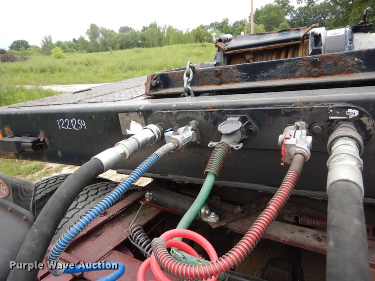 image for item JI9508 2008 Trail King TK110HT-443  drop deck equipment trailer