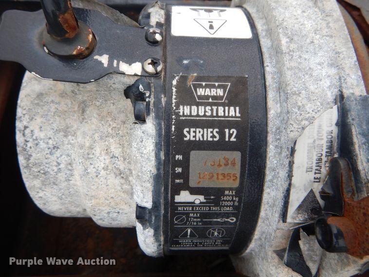 image for item JI9508 2008 Trail King TK110HT-443  drop deck equipment trailer