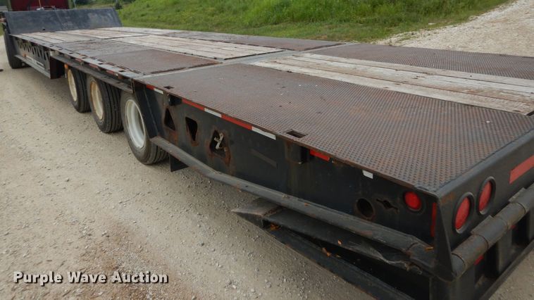 image for item JI9508 2008 Trail King TK110HT-443  drop deck equipment trailer