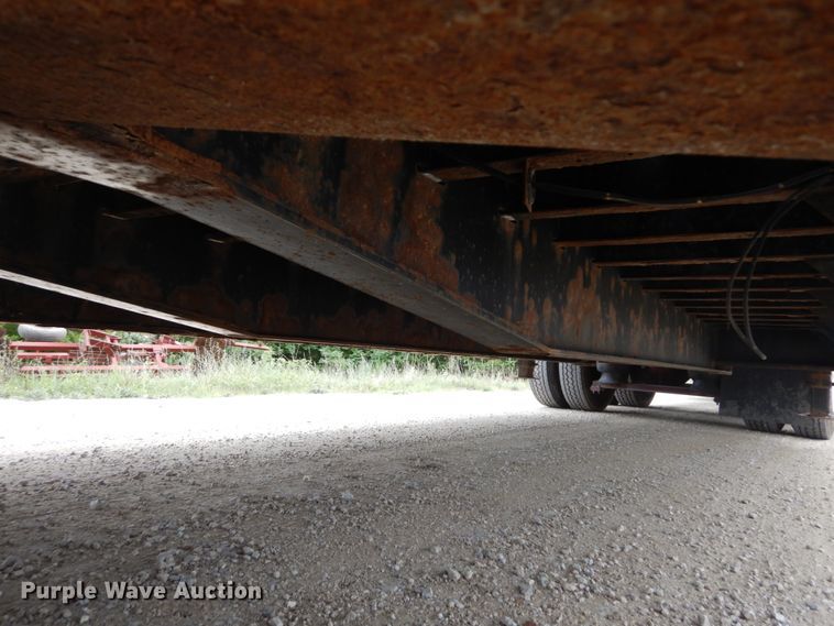 image for item JI9508 2008 Trail King TK110HT-443  drop deck equipment trailer