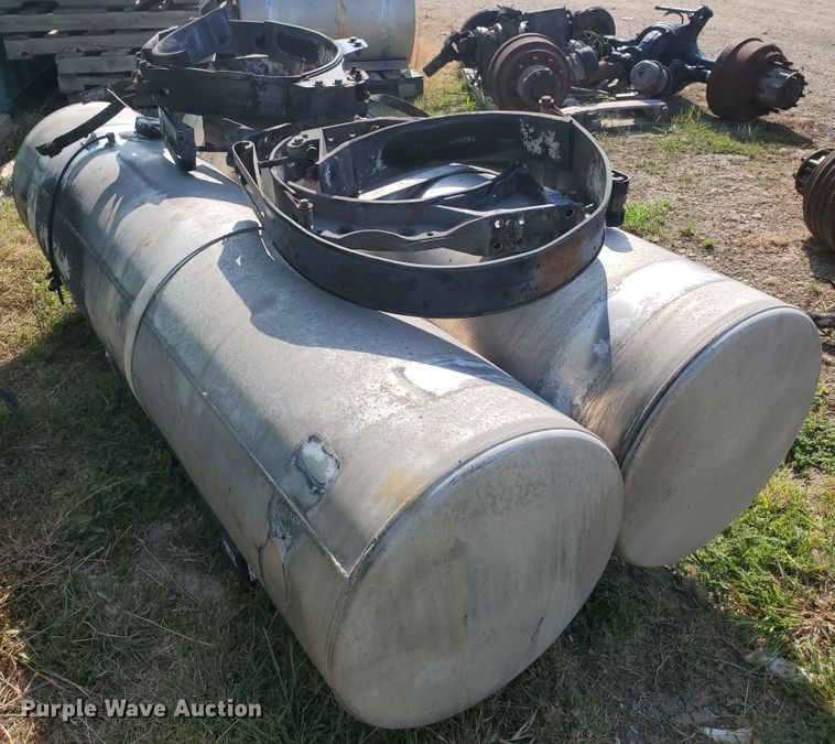 image for item JM9524 (2) Freightliner 150 gallon fuel tanks