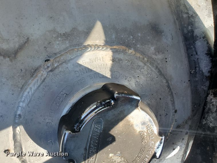 image for item JM9524 (2) Freightliner 150 gallon fuel tanks