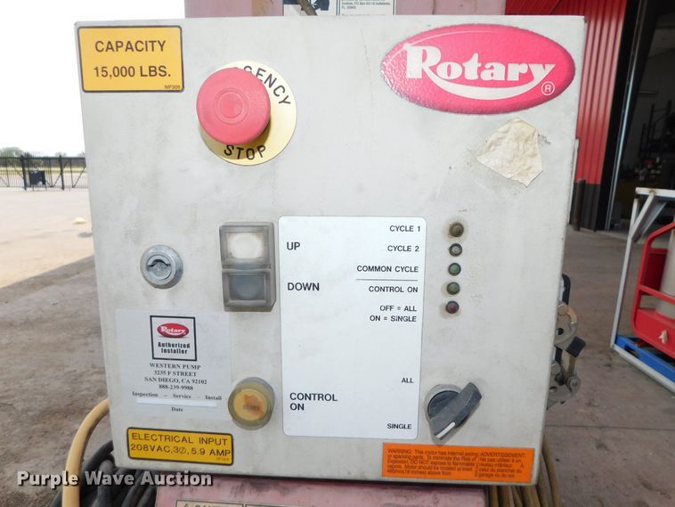 image for item DK8642 (4) Rotary HP415-100 column lifts