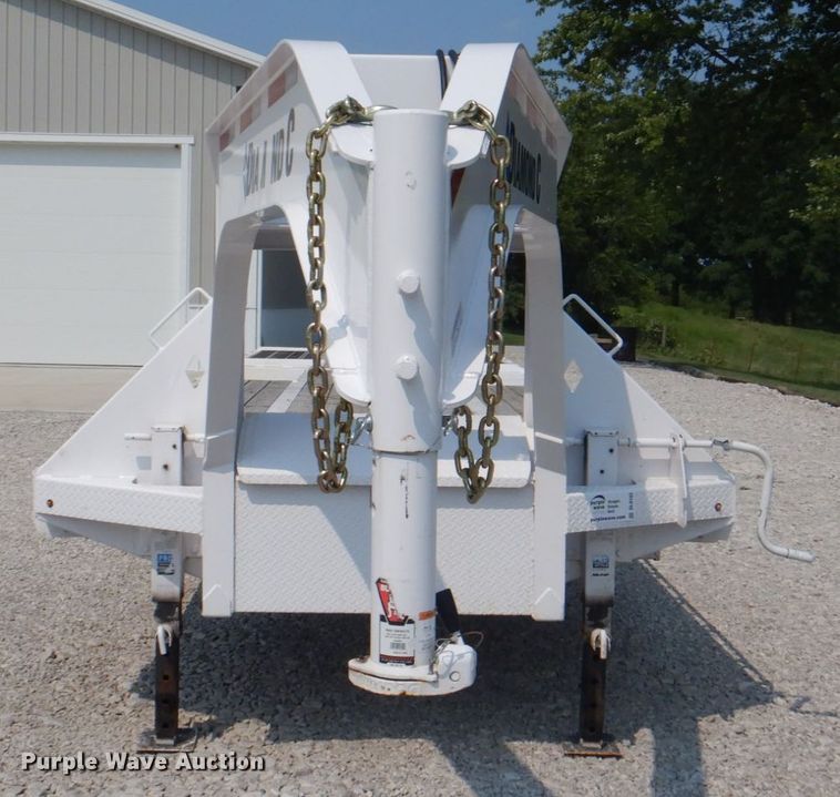 image for item DL0102 2019 Diamond C  tilt deck equipment trailer