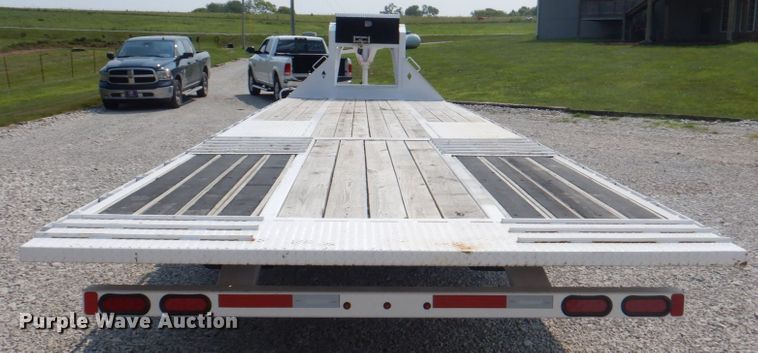 image for item DL0102 2019 Diamond C  tilt deck equipment trailer