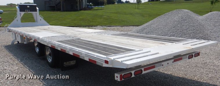 image for item DL0102 2019 Diamond C  tilt deck equipment trailer