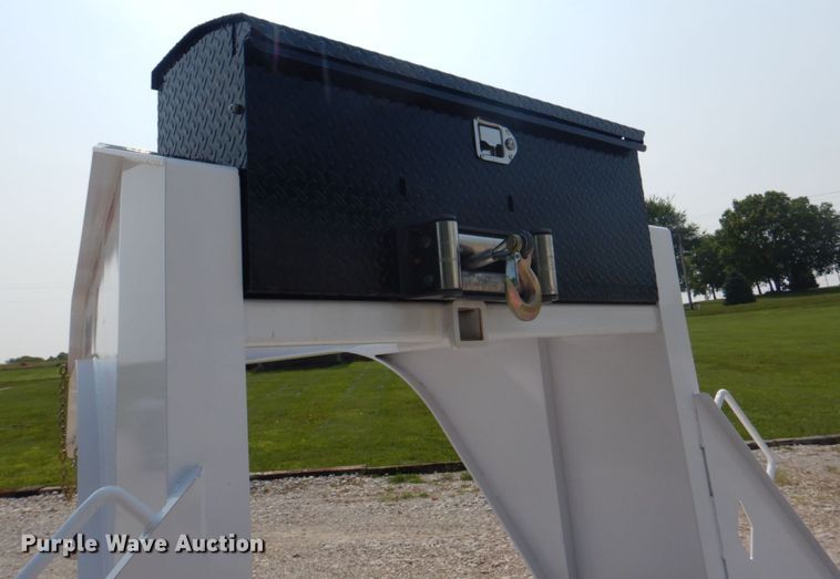 image for item DL0102 2019 Diamond C  tilt deck equipment trailer