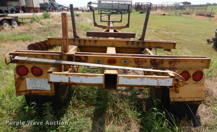 image for item DL0535 1978 TJ Welding Limited PA-9C  pole trailer