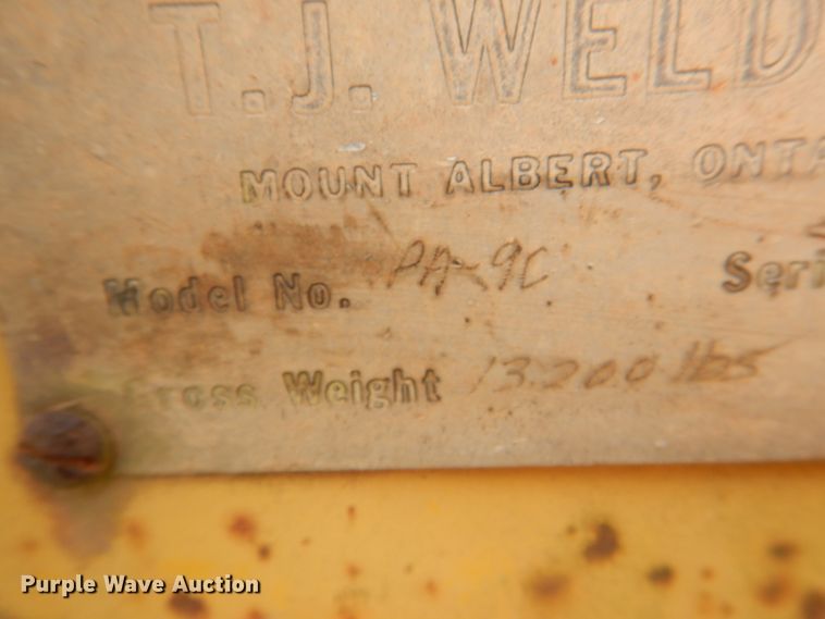 image for item DL0535 1978 TJ Welding Limited PA-9C  pole trailer