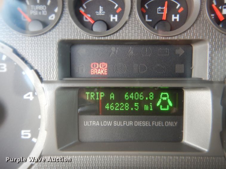 image for item DL4993 2008 Ford F550 Super Duty XL  flatbed truck