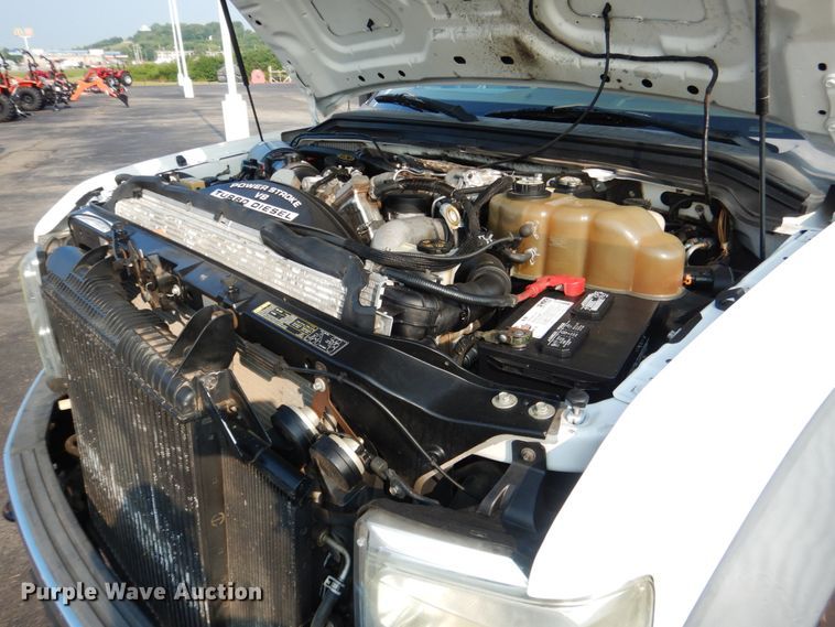 image for item DL4993 2008 Ford F550 Super Duty XL  flatbed truck