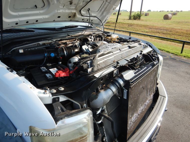 image for item DL4993 2008 Ford F550 Super Duty XL  flatbed truck