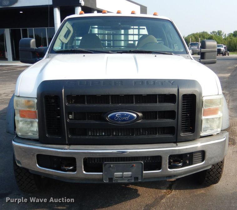 image for item DL4993 2008 Ford F550 Super Duty XL  flatbed truck