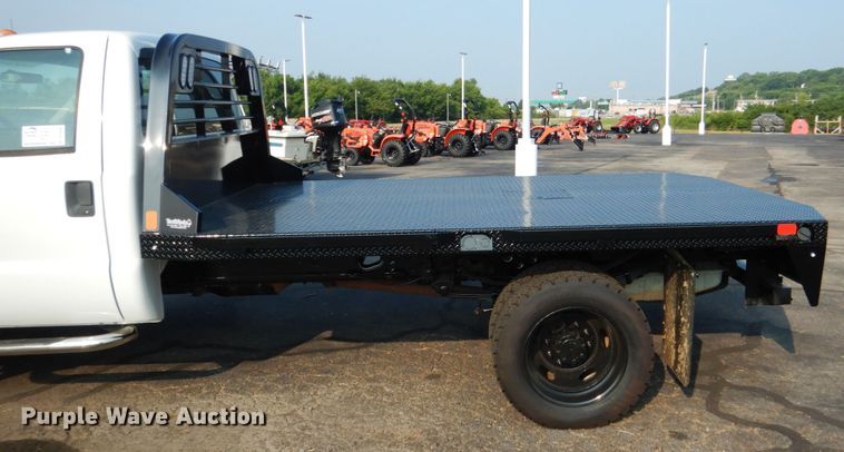image for item DL4993 2008 Ford F550 Super Duty XL  flatbed truck