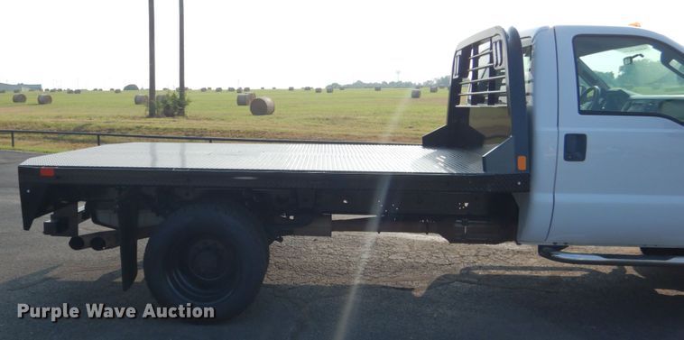 image for item DL4993 2008 Ford F550 Super Duty XL  flatbed truck