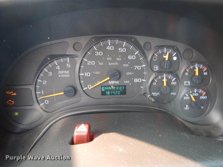 image for item DL4995 2003 Chevrolet C5500  tow truck