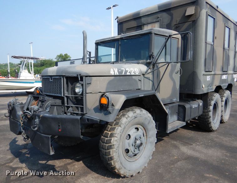 image for item DL4996 1989 Kaiser Jeep M35A2  box truck