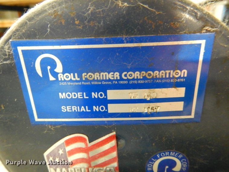 image for item DM1276 Roll Former VS150  seam panel machine