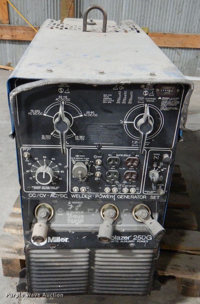 image for item DM1277 Miller Trailblazer 250G  welder