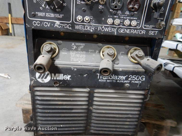 image for item DM1277 Miller Trailblazer 250G  welder