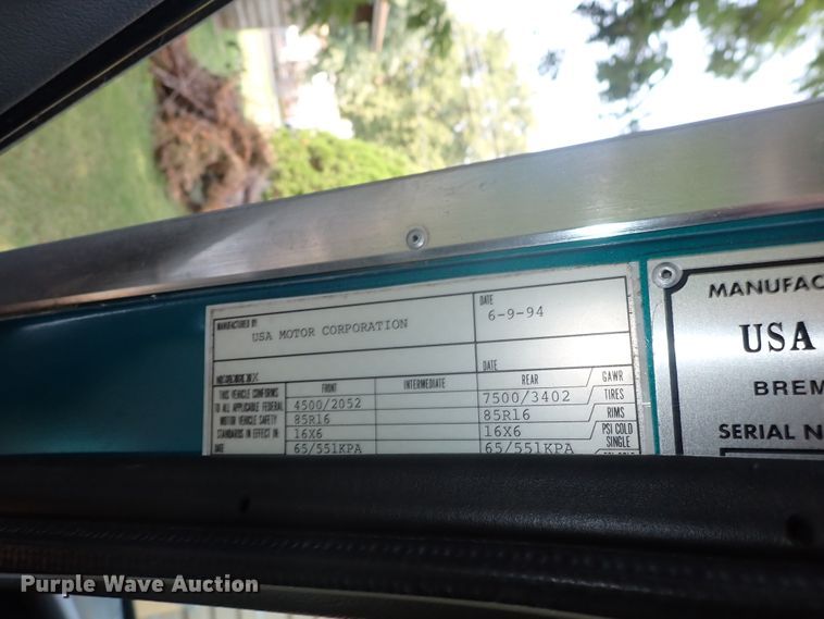 image for item DN1890 1994 Europa  RV