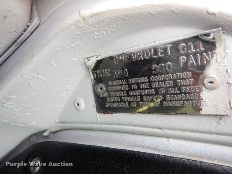 image for item ED9765 1969 Chevrolet Corvette Stingray