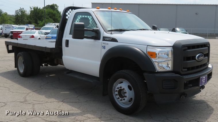 image for item FP9358 2015 Ford F550  flatbed truck