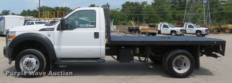 image for item FP9358 2015 Ford F550  flatbed truck