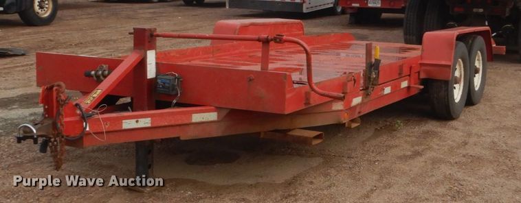 image for item HI9921 2003 DCT T2012  tilt deck equipment trailer