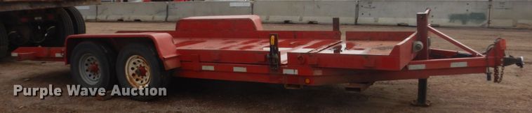 image for item HI9921 2003 DCT T2012  tilt deck equipment trailer